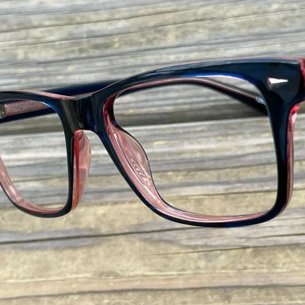 Zenni Optical Eyeglasses/sunglasses Frame navy Blue Acetate Glasses Frame